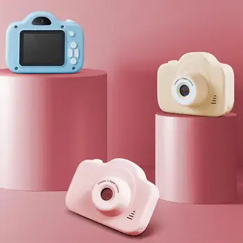 2,0-дюймовый мини-A3 для детей Детская камера Цифровая мультяшная видеокамера Детские подарки Подарок на день рождения Цифровая камера видеокамера мощностью 2000 Вт 1