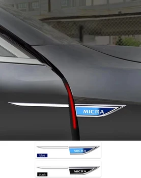 2 шт./компл. Боковой наклейки на крыло автомобиля для Nissan Micra Murano Nismo Note, аксессуары для стайлинга автомобилей, внешние декоративные Аксессуары 2