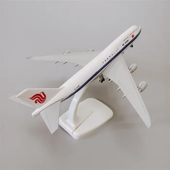 20 см Сплав Металла Air China Airlines Boeing 747 B747 Airways Модель самолета Модель самолета, Изготовленного на заказ, с колесами и шасси 12