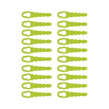 20 штук сменных пластиковых лезвий для газонокосилки Пластиковые лезвия для газонокосилки на многие случаи жизни 14