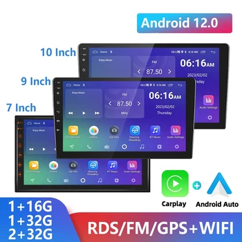 2Din Android 12 7 9 10 В Автомобильный Мультимедийный Видеоплеер Универсальный 2DIN Стерео Радио GPS Для Volkswagen Nissan Hyundai Kia Toyota 5