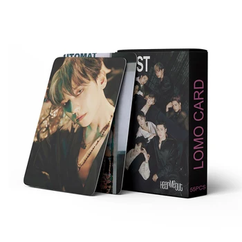 55 шт./компл. Kpop E Group EXIST Новый альбом Lomo Cards КРЕМ-СОДОВЫЕ фотокарточки Фотокарточки 8