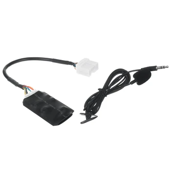 6X Автомобильный радио аудиоадаптер Bluetooth Aux Кабель Микрофон Громкой связи для Honda Accord Civic CRV Fit Siming Odyssey 5