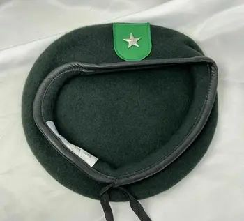 9-я группа специального назначения армии США, черно-зеленый берет, шляпа бригадного генерала 1 звезды, все размеры 10