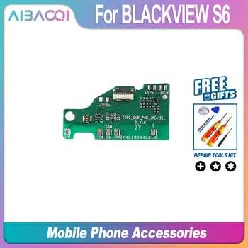 AiBaoQi Совершенно новая плата Blackview S6 USB для зарядки мобильного телефона Blackview S6 14