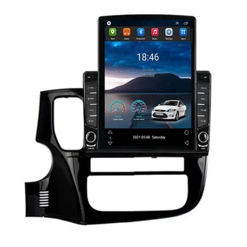 Android 12 Для Mitsubishi Outlander 2013-2029 Автомобильное Радио Автоматическая GPS Навигация Автомобильный DVD-плеер 4G Стерео Видео WIFI DSP 3