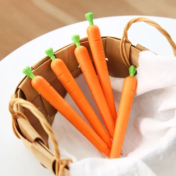 BZNVN 1шт w08 морковная ручка из мягкого силикона для творчества Школьные принадлежности для студентов поддержка симпатичного механического карандаша 2