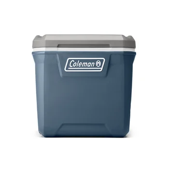 Coleman 316 Series 60QT, жесткий нагрудный холодильник на колесиках, Lakeside Blue 13