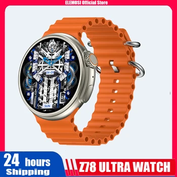 Elemosi Z78 Ультра Смарт-Часы HD AMOLED 1,52 