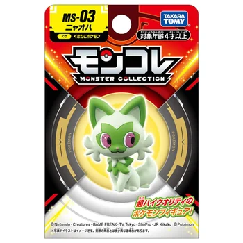 Pokemon Mon Colle MS-03 Meowha, аниме Фигурки, игрушки, модель Kawaii 6, Тип для детских подарков 10