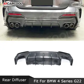 Автомобильные аксессуары из углеродного волокна для заднего бампера, Диффузор для губ, Удлинители спойлера для BMW 4 серии G22 G23 ДО 2020 ГОДА 4