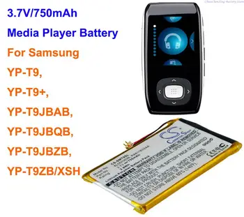Аккумулятор медиаплеера OrangeYu 750 мАч RA611E02AA для SAMSUNG YP-T9, YP-T9+, YP-T9JBAB, YP-T9JBQB, YP-T9JBZB, YP-T9ZB/XSH 7