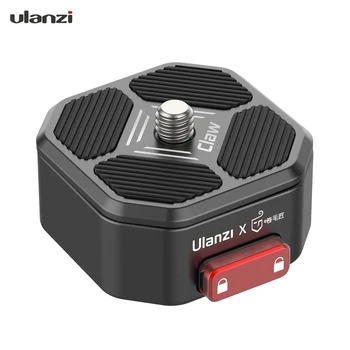 Быстроразъемная пластина Ulanzi Claw Mini QR Plater с винтом 1/4 дюйма, несущая нагрузку 50 кг для зеркальной камеры 1