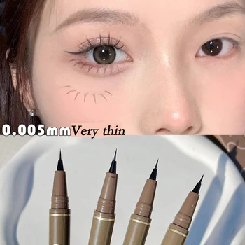 Водостойкая жидкая ручка для бровей, легко окрашиваемая, защищающая от пота, 0,005 ММ, ультратонкая косметика для макияжа глаз 9