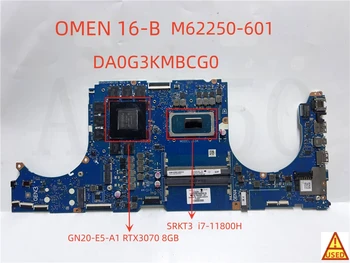 Для HP OMEN 16-B Материнская плата ноутбука M62250-601 DA0G3KMBCG0 с графическим процессором i7-11800H RTX3070 8GB Полностью протестирована и отлично работает 1