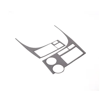 Для Toyota 2007-2013 LHD, декоративные Наклейки на приборную панель автомобиля, Аксессуары для отделки -Мягкое углеродное волокно 1
