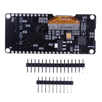 Для Wemos ESP8266 WiFi Модуль 0,96 Дюймовый OLED Дисплей NODEMCU Беспроводная Плата Разработки Micro USB Интерфейс
