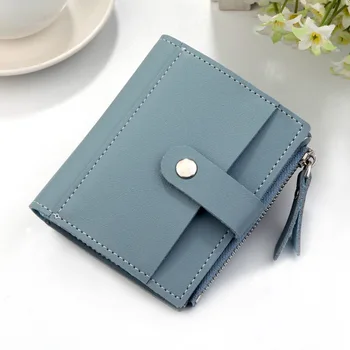 Женский кошелек, короткий кошелек для водительских прав, корейская версия zero wallet, женская мини-сумка с пряжкой 4