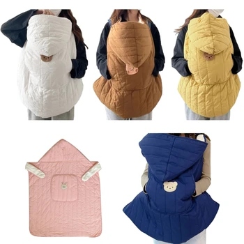Зимнее пеленальное одеяло для коляски, спальный мешок для ребенка, дышащая верхняя одежда, плащ-одеяло, теплое постельное белье для малышей, одеяло 11