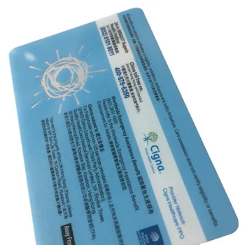 Индивидуальные визитные карточки из прозрачного ПВХ CR80 0,48 мм для печати прозрачных пластиковых визитных карточек с NFC 6