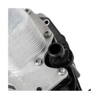 Корпус фильтра масляного радиатора двигателя с прокладкой для BMW F22 F23 F30 F31 F34 G01 G30 11428596283 1