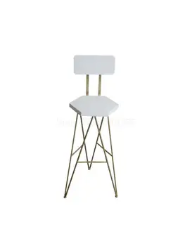 Креативный барный стул барный стул Nordic home стул со спинкой из кованого железа простой современный стульчик для кормления на стойке регистрации 10