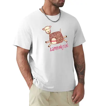Ламбингтон - розовая футболка, футболки для любителей спорта, быстросохнущая футболка, тренировочные рубашки для мужчин 11