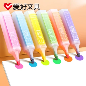 Маркер-маркер с кончиком пастельных тонов, разных цветов, на водной основе 4