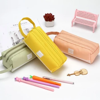 Модная дорожная косметичка для хранения, водонепроницаемая сумка для стирки, сумка для хранения, женская, мужская и детская сумка для карандашей 3