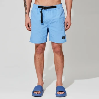 Модные летние шорты для спортзала, мужские быстросохнущие Легкие дышащие шорты для серфинга на доске с сетчатой подкладкой, мужские походные шорты 9