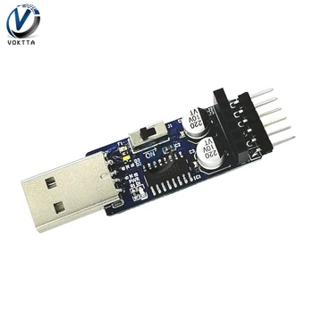 Модуль USB-TTL STC-загрузчик Модуль отладки последовательного порта USB-разъем Трансформаторная плата CH340C с блоком контактов 8