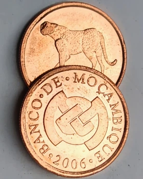 Мозамбик, 19 мм, 100% настоящая памятная монета, оригинальная коллекция 15