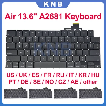 Новая клавиатура для ноутбука M2 2022 года выпуска для Macbook Air Retina 13,6 