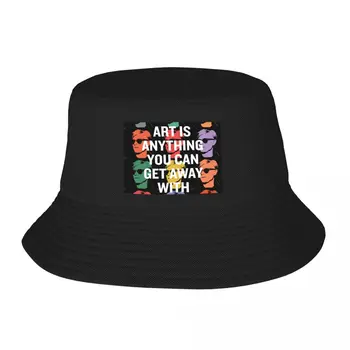 Новое искусство - это все, что вам может сойти с рук - Шляпа-ведро Энди Уорхола, Аниме, Роскошные Шляпные Кепки Для Мужчин и женщин 7