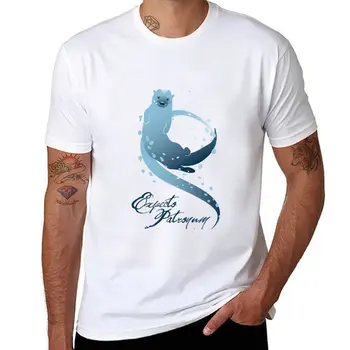 Новый Expecto Patronum! (Otter) Футболка, винтажная футболка, футболки на заказ, мужские однотонные футболки 2