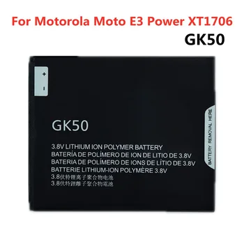 Новый Аккумулятор Телефона GK50 3500 мАч Для Motorola Moto-E3 XT1706 GK50 E3 Power XT1706 Замена Литиевой Батареи Смартфона Batteia 11