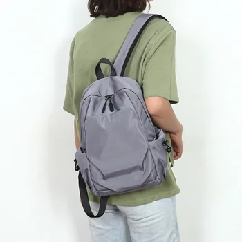 Новый мини-рюкзак, мужская маленькая модная легкая школьная сумка унисекс, простой рюкзак для отдыха и путешествий, мини-рюкзак для женщин. 9