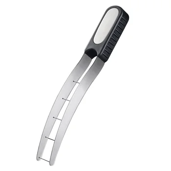 Нож для нарезки арбуза Кухонный артефакт для резки арбуза и дыни 304 Фруктовый инструмент из нержавеющей стали Черный 13