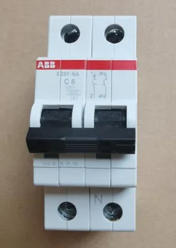 Оригинальный автоматический выключатель ABB S201-C6 S201-NA NA, бесплатная доставка, 1 шт. 13