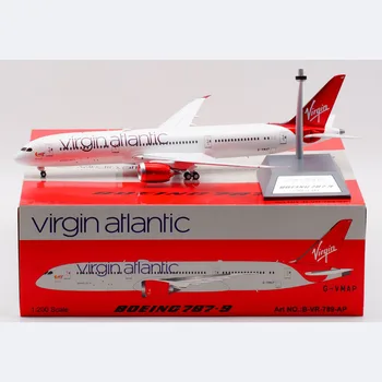 Отлитый под давлением в масштабе 1/200 Virgin Airlines B787-9 Материал Из сплава Имитационная Модель Самолета Игрушечный Дисплей Орнамент Сувенир 8