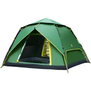 Палатка для кемпинга на открытом воздухе портативная складная утолщенная непромокаемая дикое туристическое снаряжение для пикника 2