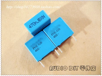   . Пленочные конденсаторы серии PHE426 0,47 мкФ / 400 В (470nF 474) MKP 3