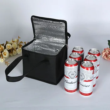 Портативная сумка-холодильник для ланча, складной изоляционный пакет для льда для пикника, Термосумка для еды, Переноска для напитков, Изолированные сумки для еды для кемпинга, Пикника 3