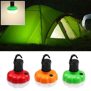Портативный светодиодный фонарь для кемпинга, лампа для палатки на батарейках, Водонепроницаемый фонарик, лампа аварийного освещения для рыбалки, пеших прогулок на открытом воздухе 5