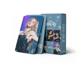 Предпродажа Kpop Idol 55 шт./компл. Lomo Card (G) I-DLE Альбом Открыток Новая Коллекция Подарков для любителей фотопечати 12