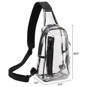 Регулируемый ремень, симпатичная сумка с USB-зарядкой, прозрачная поясная сумочка, прозрачная сумка для упаковки, спортивная сумка для женщин, большая дорожная сумка 2