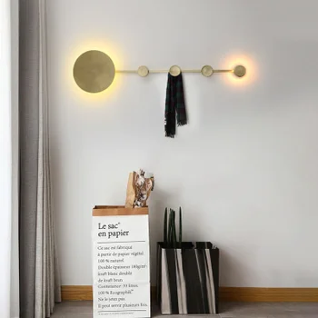 Скандинавские современные хрустальные светильники для комнаты, мраморные свечи, черная сантехника, настенный светодиодный светильник для спальни, настенное бра с оленьими рогами 9