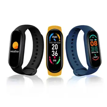 Смарт-браслет Часы Фитнес-трекер Пульсометр Монитор артериального давления Цветной экран Смарт-браслет для мужчины и женщины 8