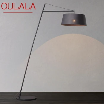 Торшер OULALA Nordic Fishing, современная семейная гостиная Рядом с диваном, креативный светодиодный декоративный светильник 14
