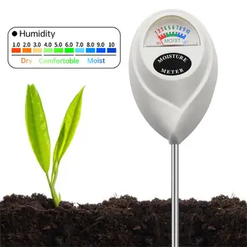 Точный гигрометр влажности почвы, воды, почвы, определяющий влажность, солнечный свет, датчик влажности в саду, тестер, монитор садового инструмента 13